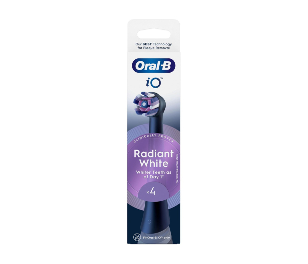 Oral-B Końcówka do szczoteczki iO Radiant White EB4 (czarny) - 1371990 - zdjęcie 2